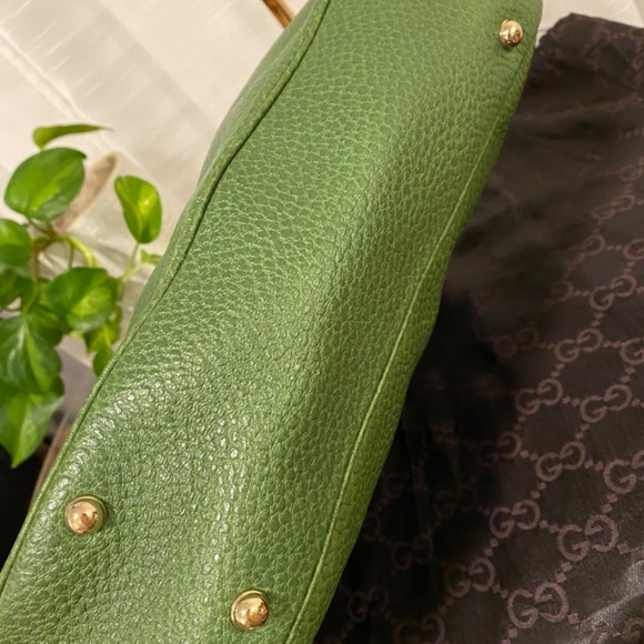 Authentic Gucci vintage bamboo top handle shoulder bag - Picture 2 of 7